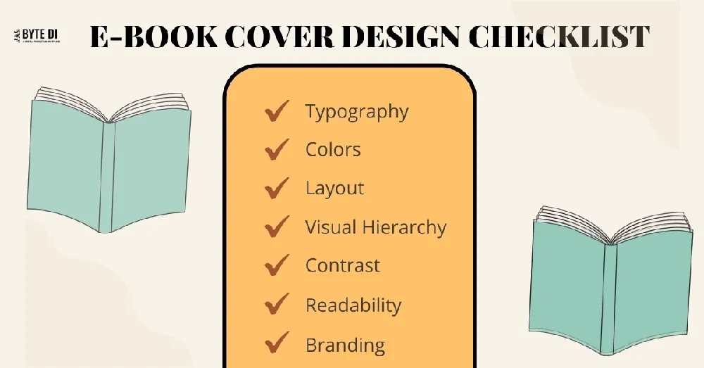 E-Book Cover Design Checklist for E-Book Creators - ByteDi.